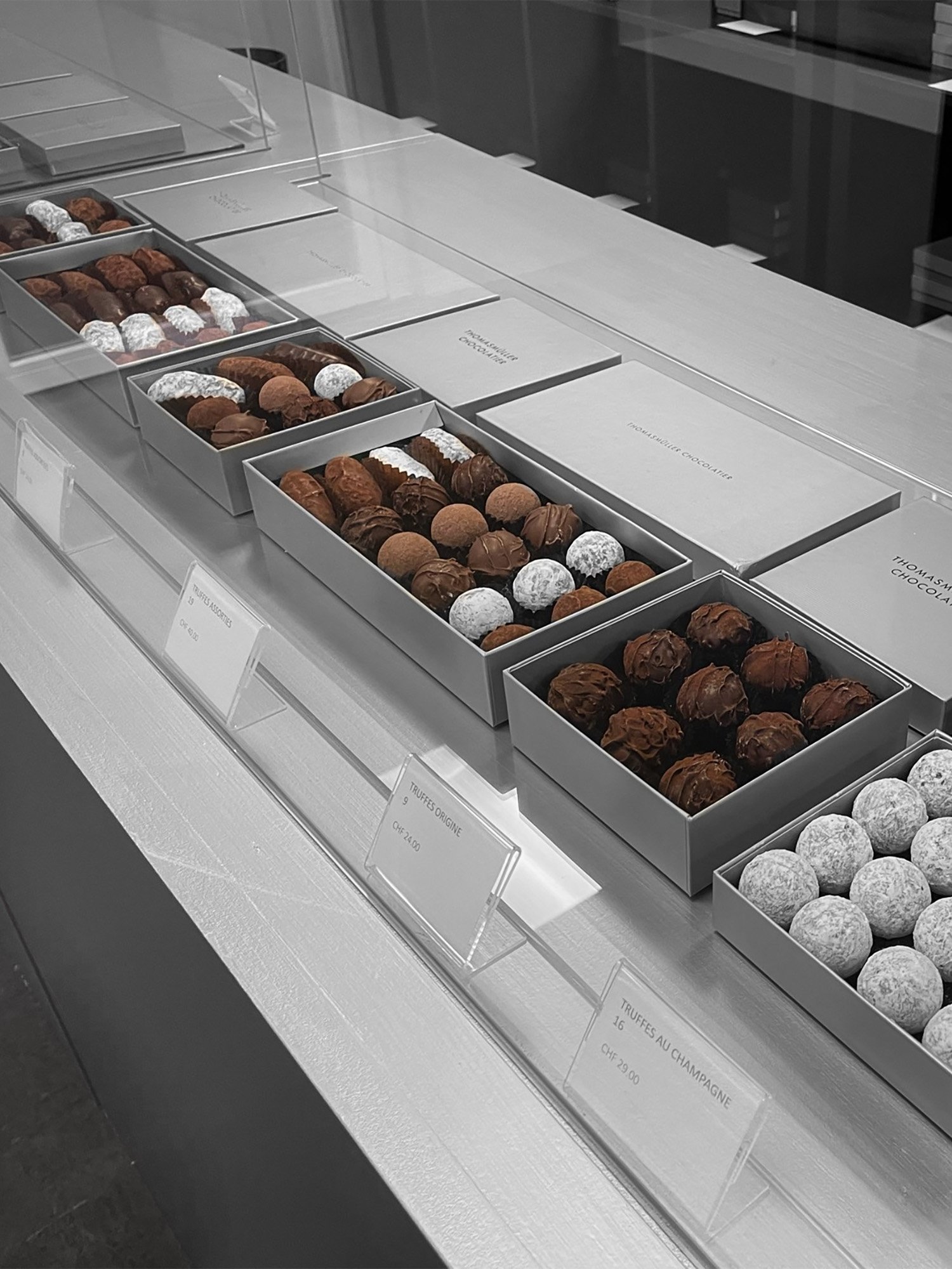 Boutique Atelier von Chocolatier Thomas Müller - jetzt geöffnet.